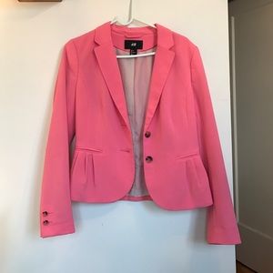 Pink blazer