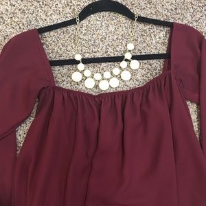 White bubble necklace