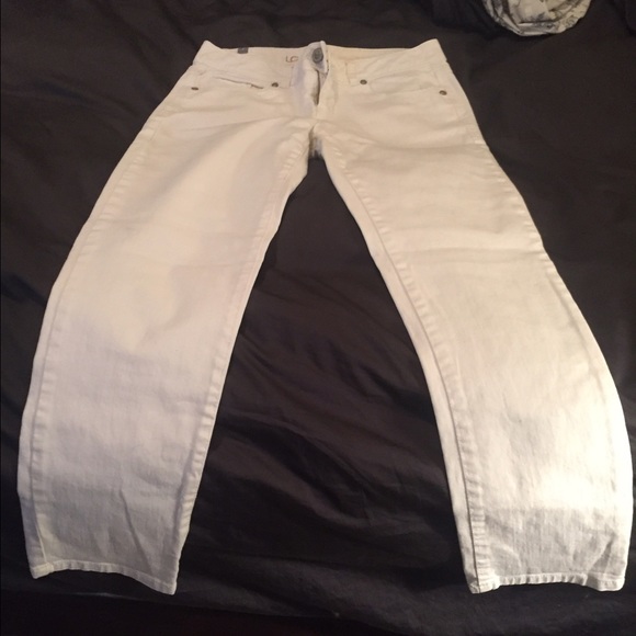 Lauren Conrad white skinny jeans