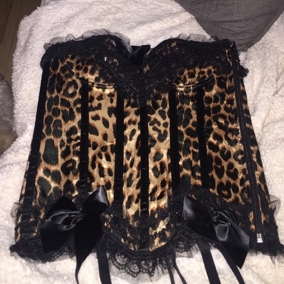 Leopard corset! Brand new! Never worn!