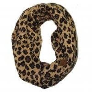 CC Leopard infinity scarf NWT!