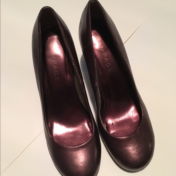 Rampage Bronze Pumps Size 9.5