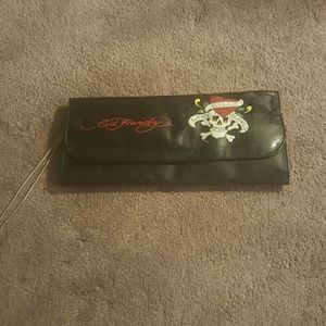Ed Hardy Clutch purse / Wristlet