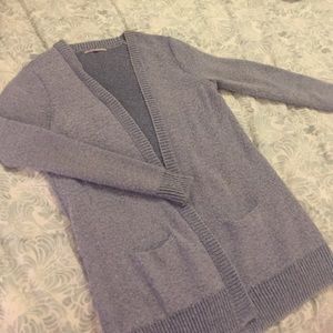 Soft blue GAP boyfriend cardigan