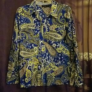 Paisley print shirt