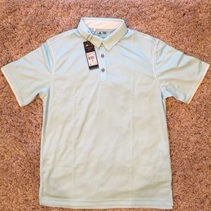 adidas Climacool Frost Blue Golf Polo