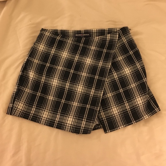Brandy Plaid Skort