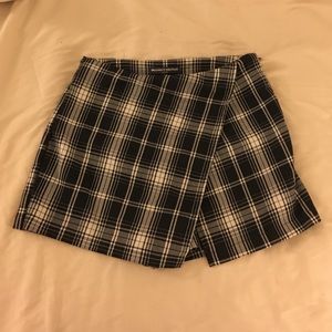 Brandy Plaid Skort