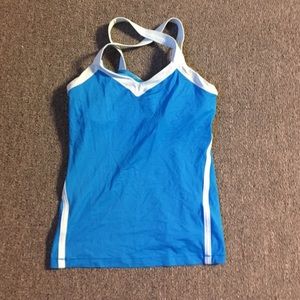 Lululemon workout tank with built in bra