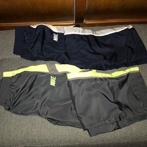 2 pairs Boys size 7 polyester warm up pants