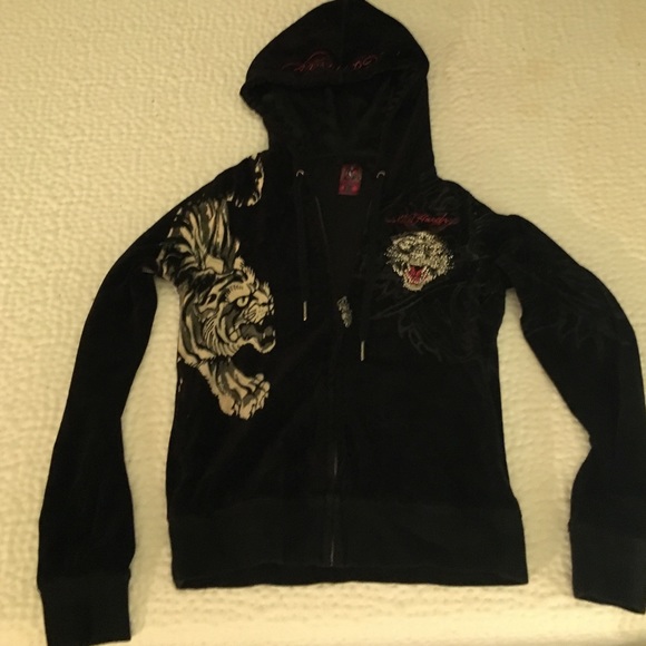 Ed hardy zip up