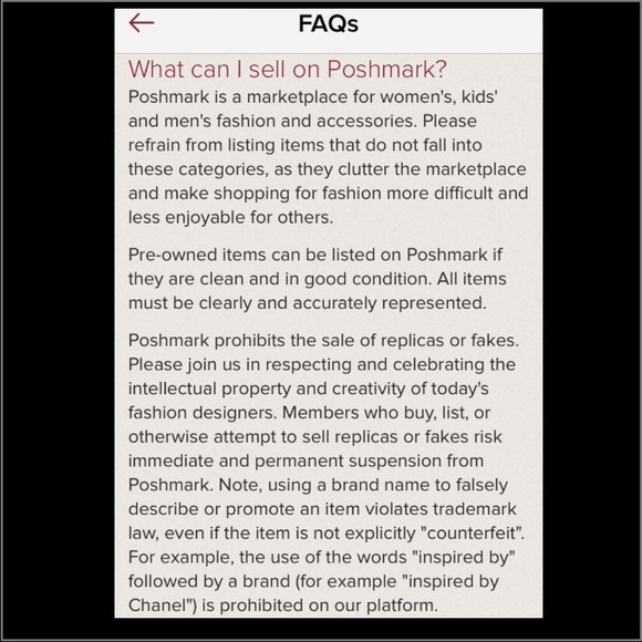 Posh rules