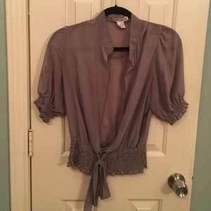 Women's shimmer top