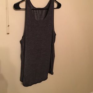 Lululemon soft gray tank