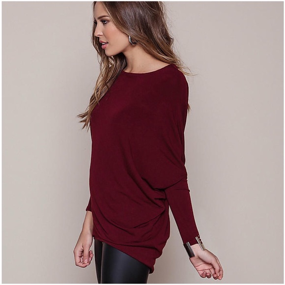 LAST Wine Lush Dolman - Picture 3 of 4