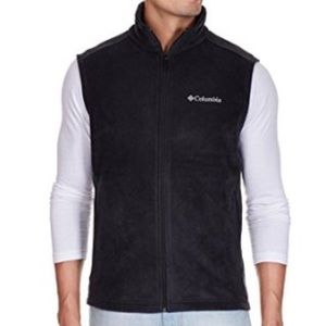 Black fleece Colombia vest