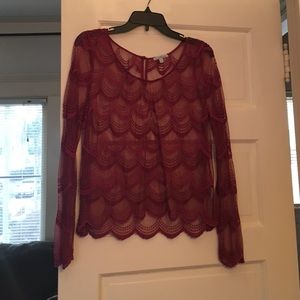 Lace blouse