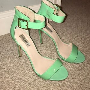 Steve Madden heels. Heel is 3.5-4 in
