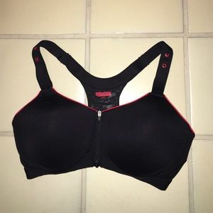 Spanx zipper-front bra top
