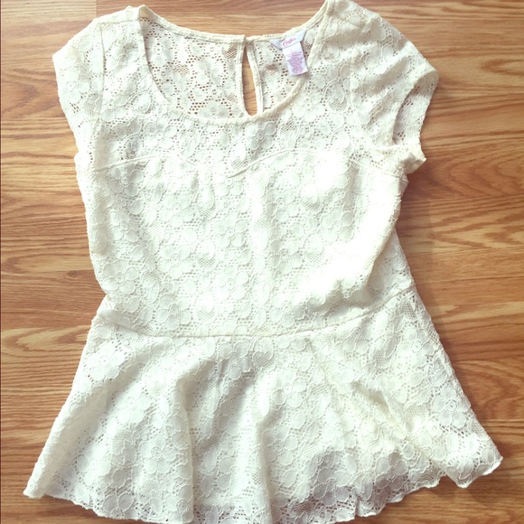 Candies Peplum Top