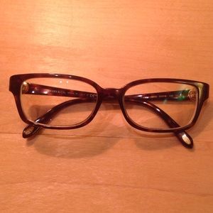 Tiffany & Co. eyeglasses, brown tortoiseshell