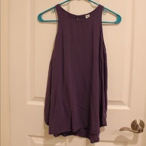 purple old navy tank top