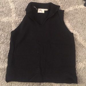 Milly black sleeveless top