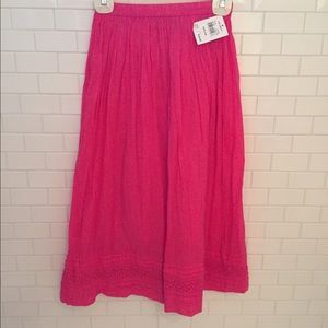 Jane Ashley cotton skirt