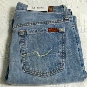 7 For All Mankind Josefina Feminine Boyfriend