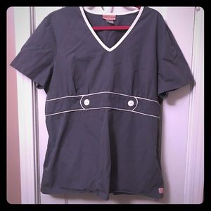 Katherine Heigl Scrub Top