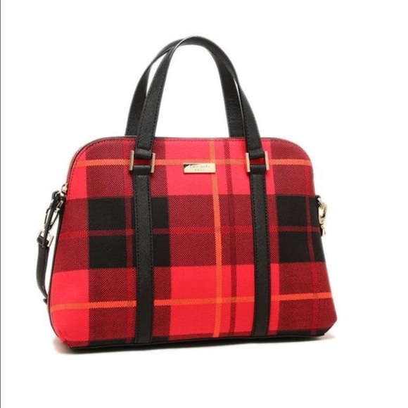 Kate Spade Newbury Lane Plaid Small Rachelle - Picture 2 of 4