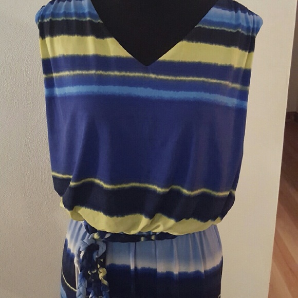 Chico"s vibrant maxi dress