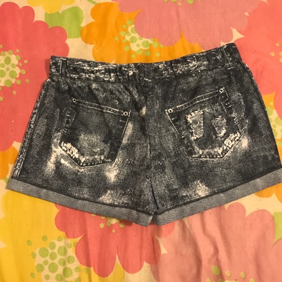 Short pants blue 100% polyester - Picture 3 of 4