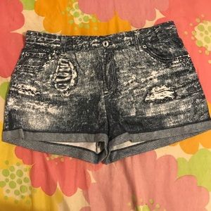 Short pants blue 100% polyester