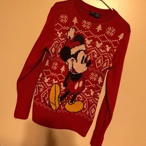 Mickey Mouse Christmas sweater size S