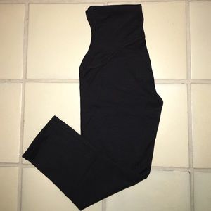 Spanx black capri workout tights