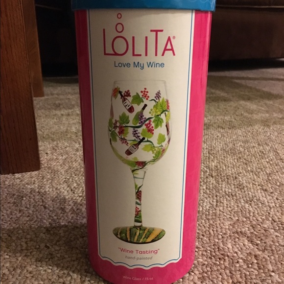 New wine glass