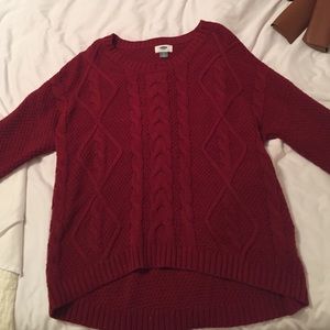 Old navy large red sweater