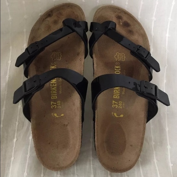 Birkenstock Black Mayari Sandlals women's size 37