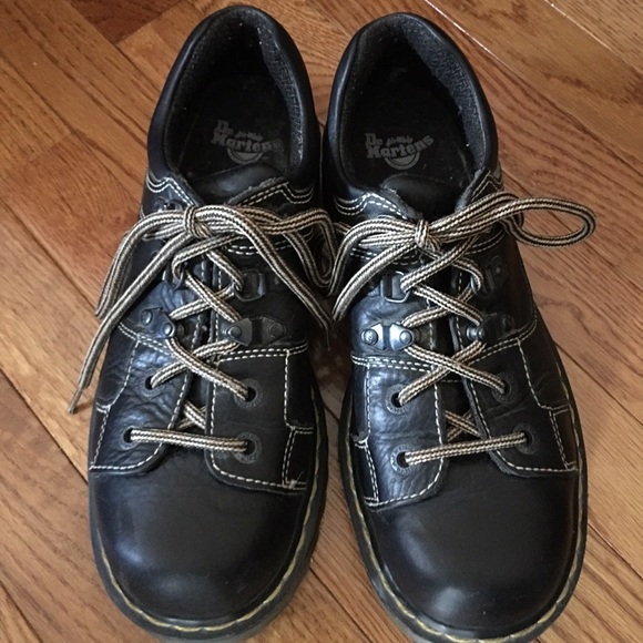 Dr. Martens Vintage Black Leather Shoes