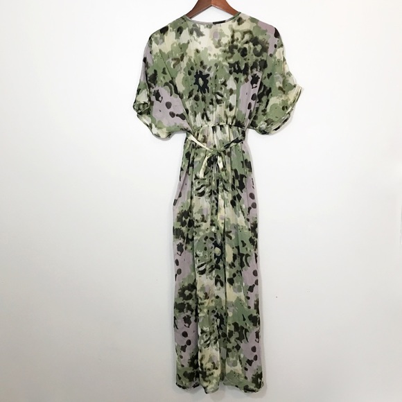 Kimono Style Sleeve Maxi Dress - Picture 2 of 2