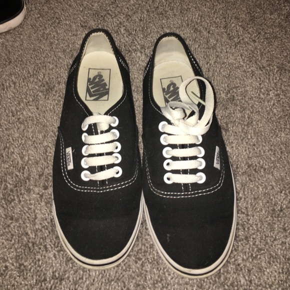 Black Vans Women's Size 6.5