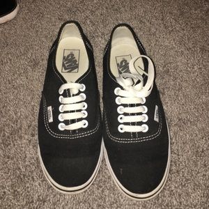 Black Vans Women's Size 6.5