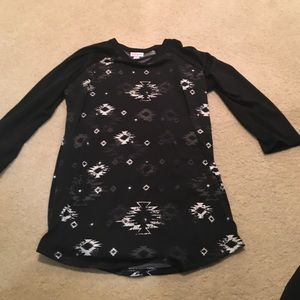 Lularoe Aztec baseball tee