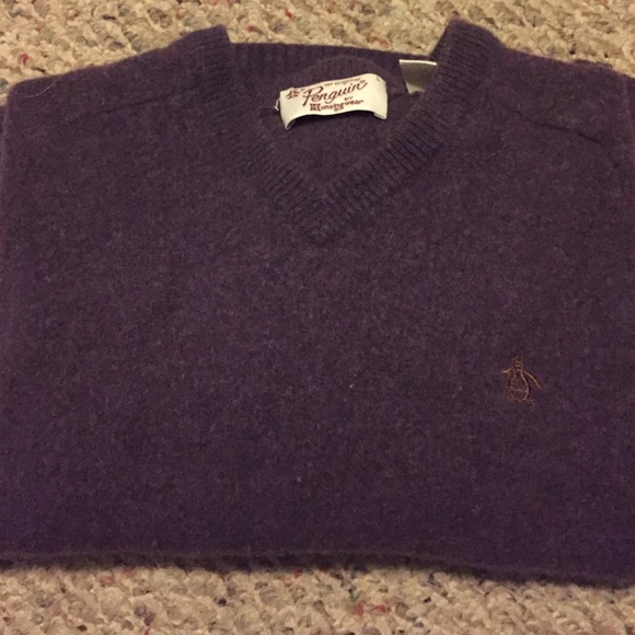 Vintage Wool Penguin Sweater