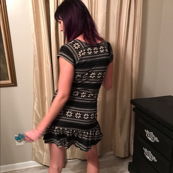 Snowflake sweater dress - Picture 2 of 2