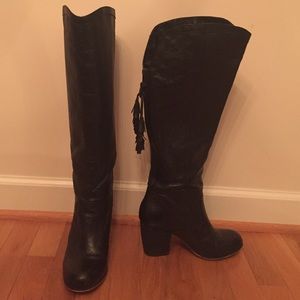 Steve Madden Tall Black Boots