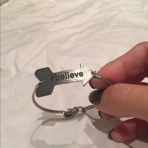 Luca + Danni Believe Arrow bracelet