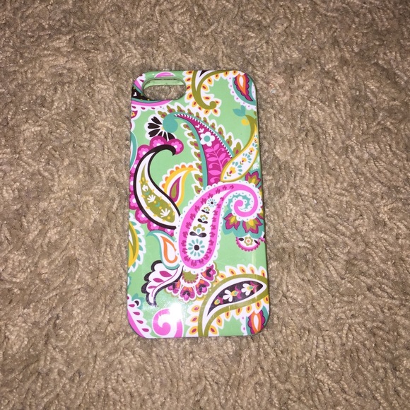 iPhone 5/5s Vera Bradley hard case and card holder - Picture 1 of 3