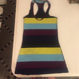 Lululemon multicolor stripe cool racerback tank, 4